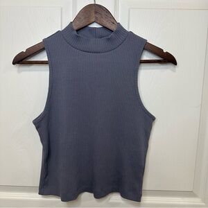 Sleeveless Ribbed Top